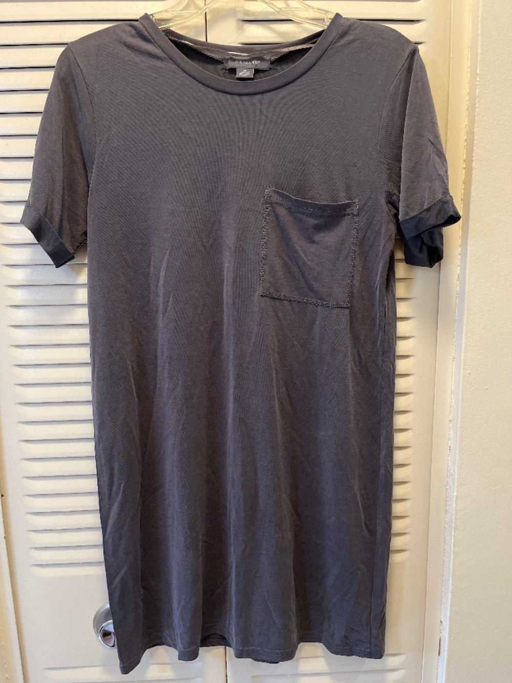 Grey T-Shirt Dress